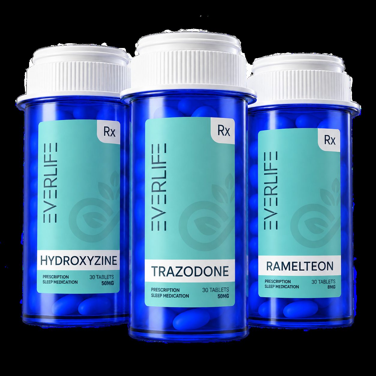 Everlife prescription sleep medications — Hydroxyzine, Trazodone and Ramelteon