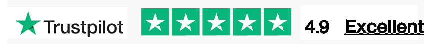 Rated 4.9 Excellent on Trustpilot