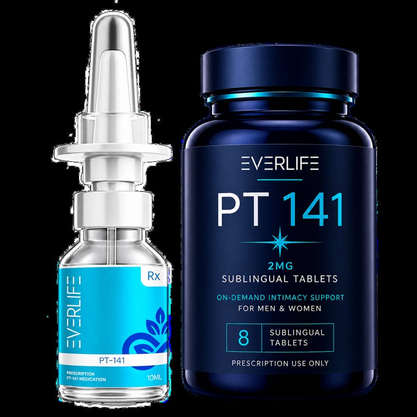 Everlife PT-141 nasal spray and sublingual tablets